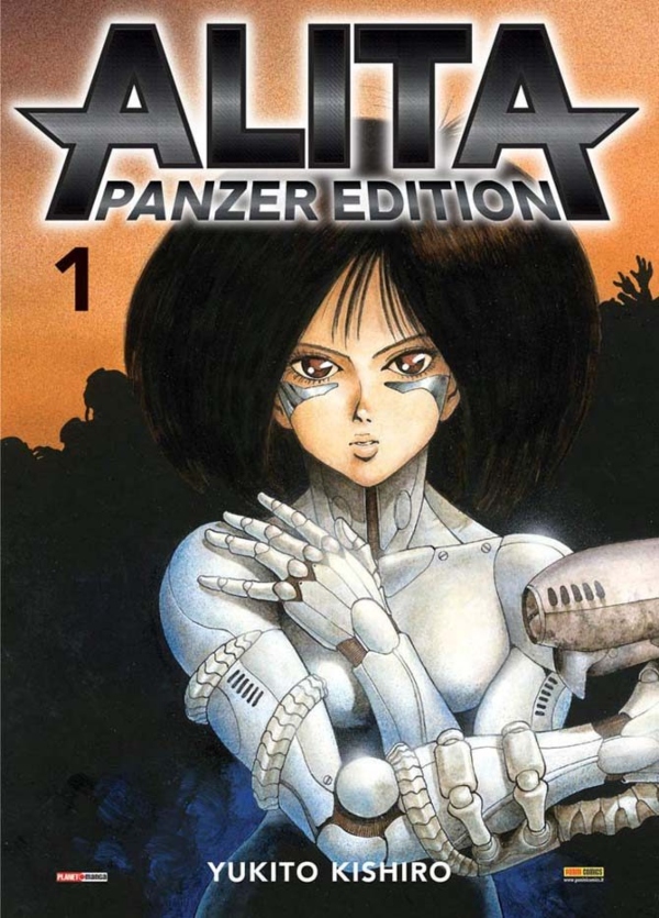 copertina alita panzer edition 1 copertina alita panzer edition 1